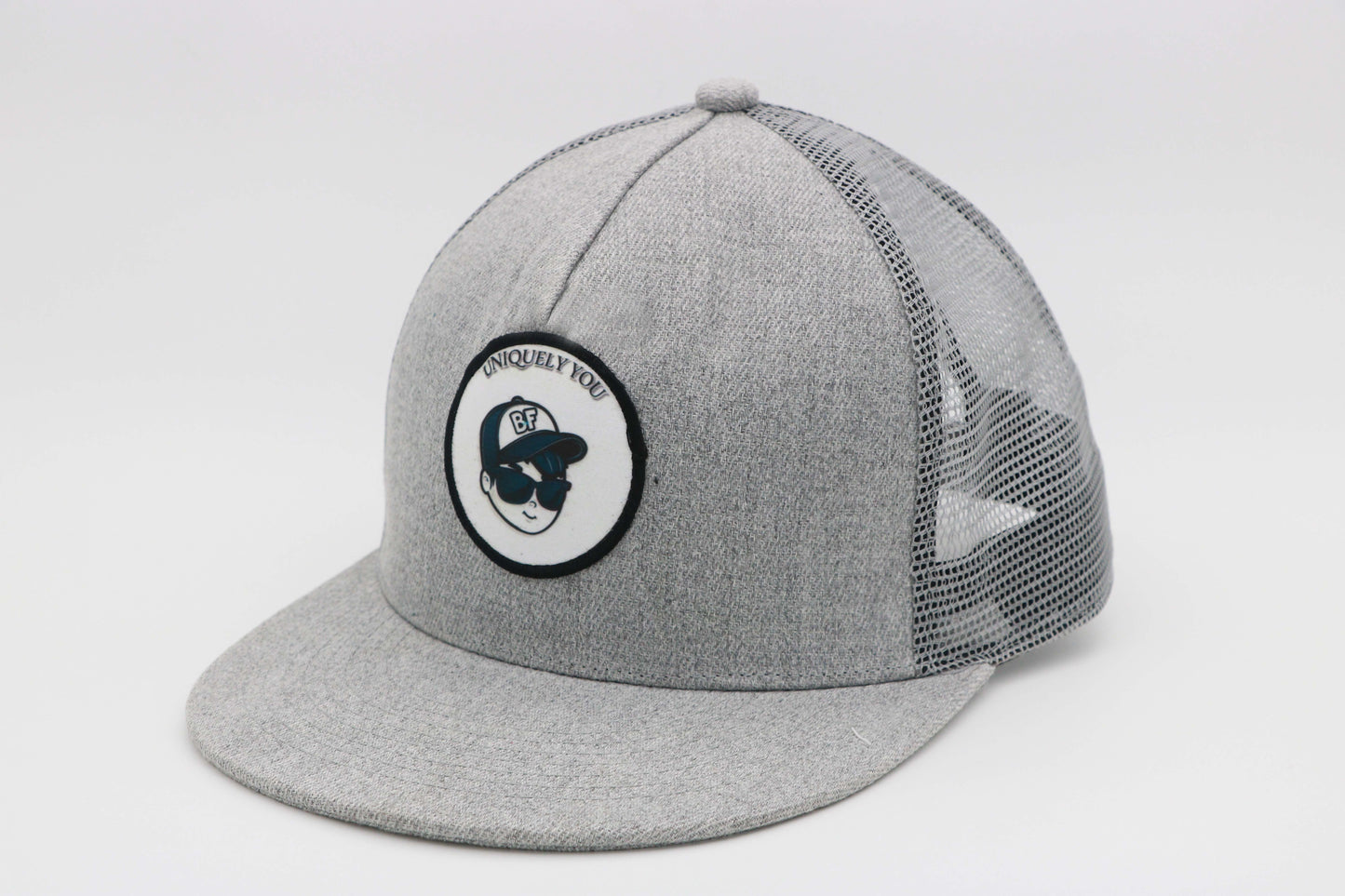Grey Trucker Cotton