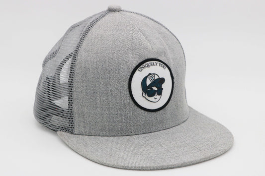 Grey Trucker Cotton