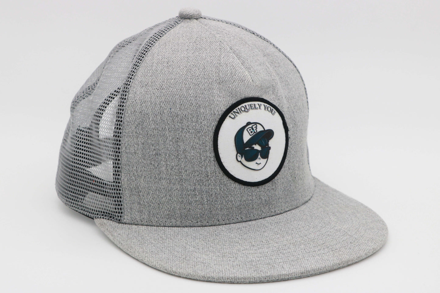 Grey Trucker Cotton